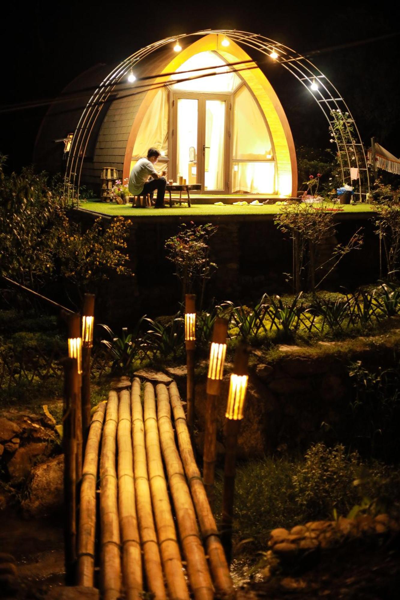 Ngu Chi Son Trekking Sapa Hotel Bagian luar foto