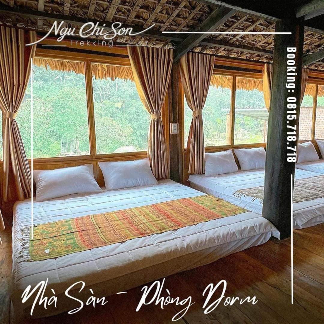 Ngu Chi Son Trekking Sapa Hotel Bagian luar foto